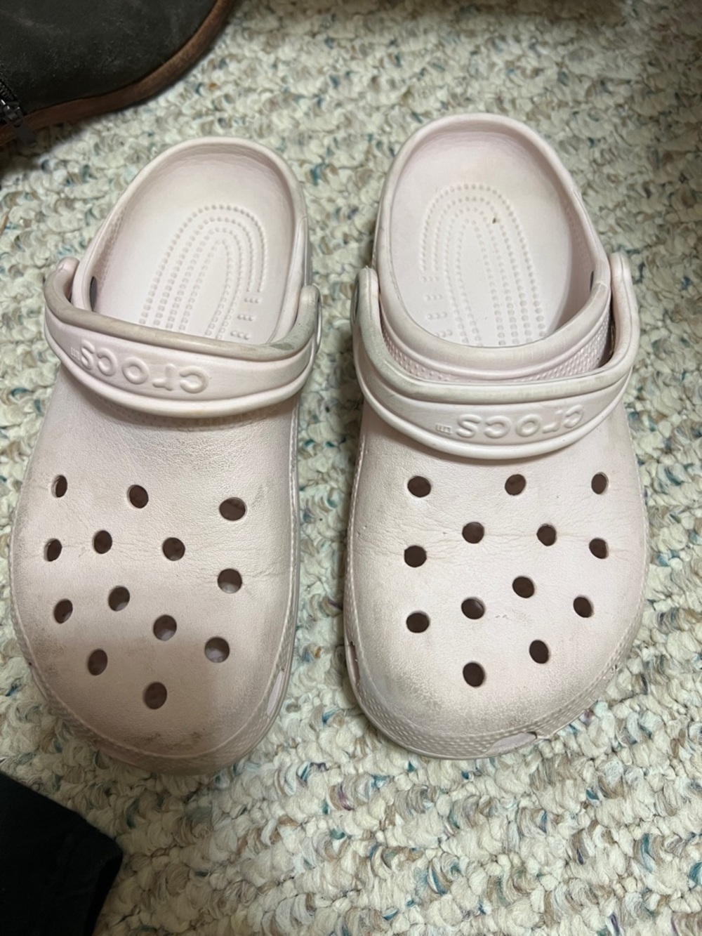 CROCS Kids Classic Clog in Pale Pink